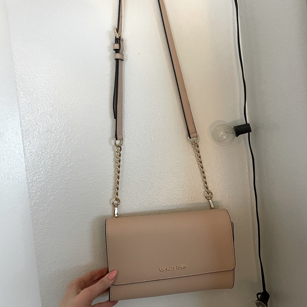 Saffiano Leather Michael Kors 3 in 1 crossbody